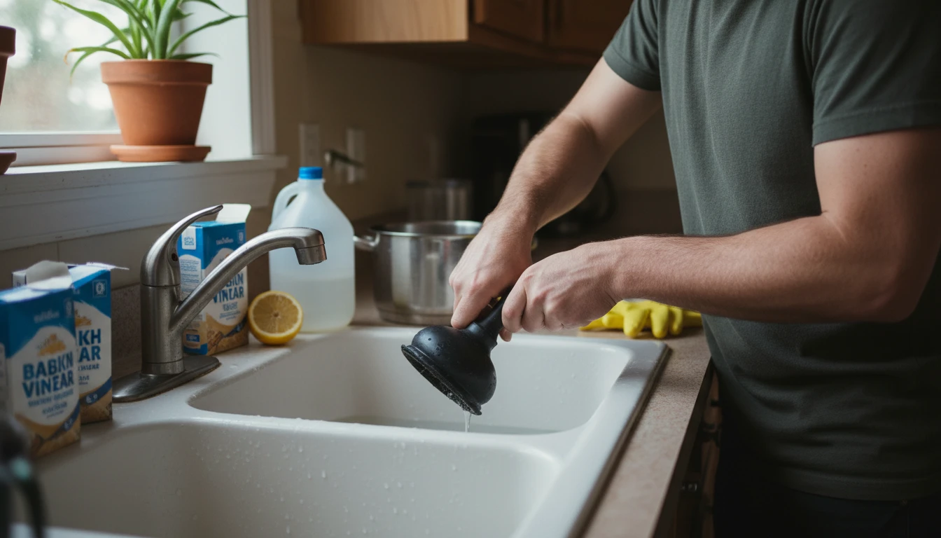 o que é bom para desentupir cano